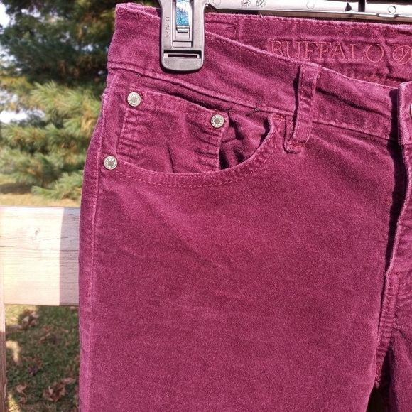 Buffalo David Bitton stretch skinny Jilian Ombre lowrise purple fade women's W28 - Picture 6 of 16